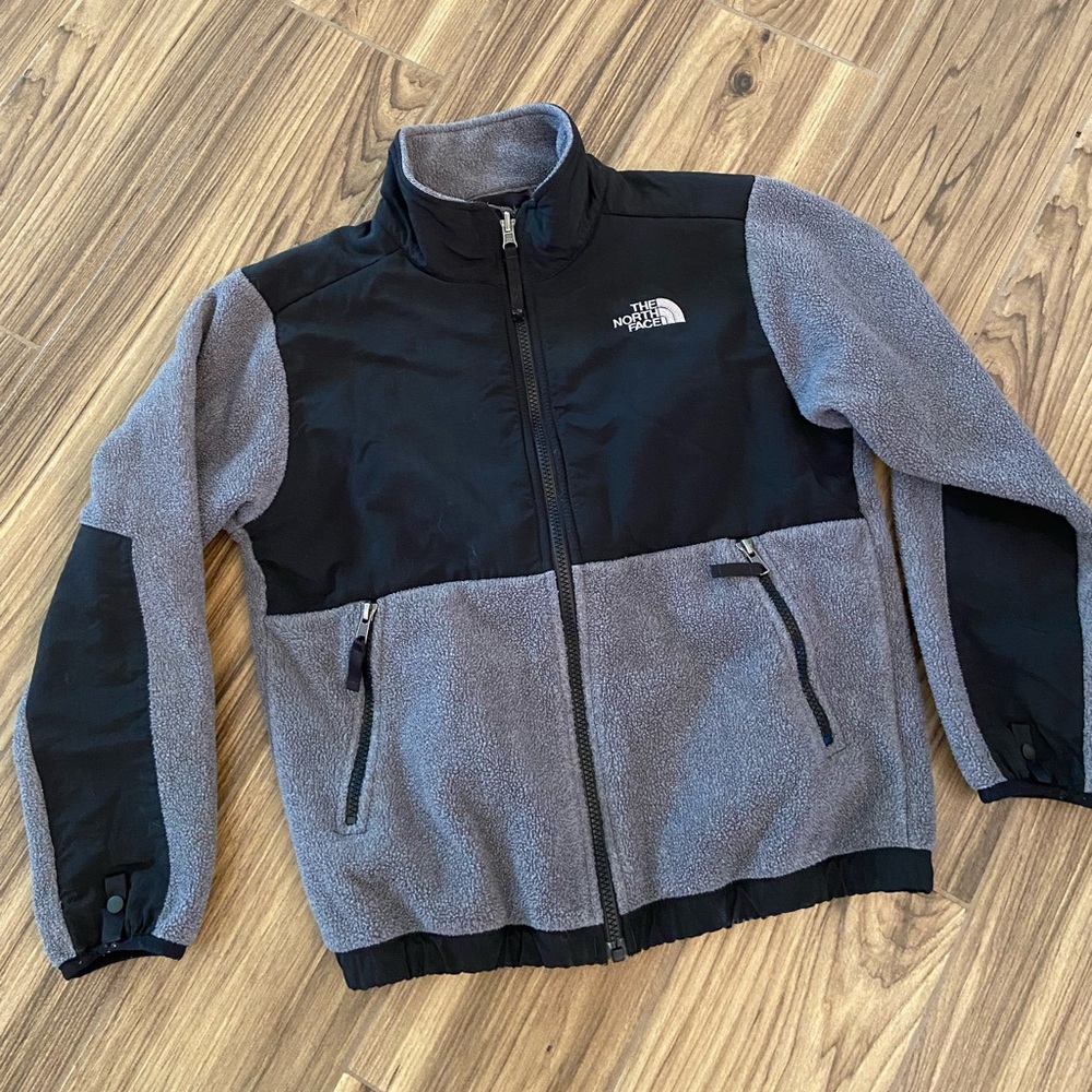 The North Face fleece boys Denali jacket -GUC - size 10/12